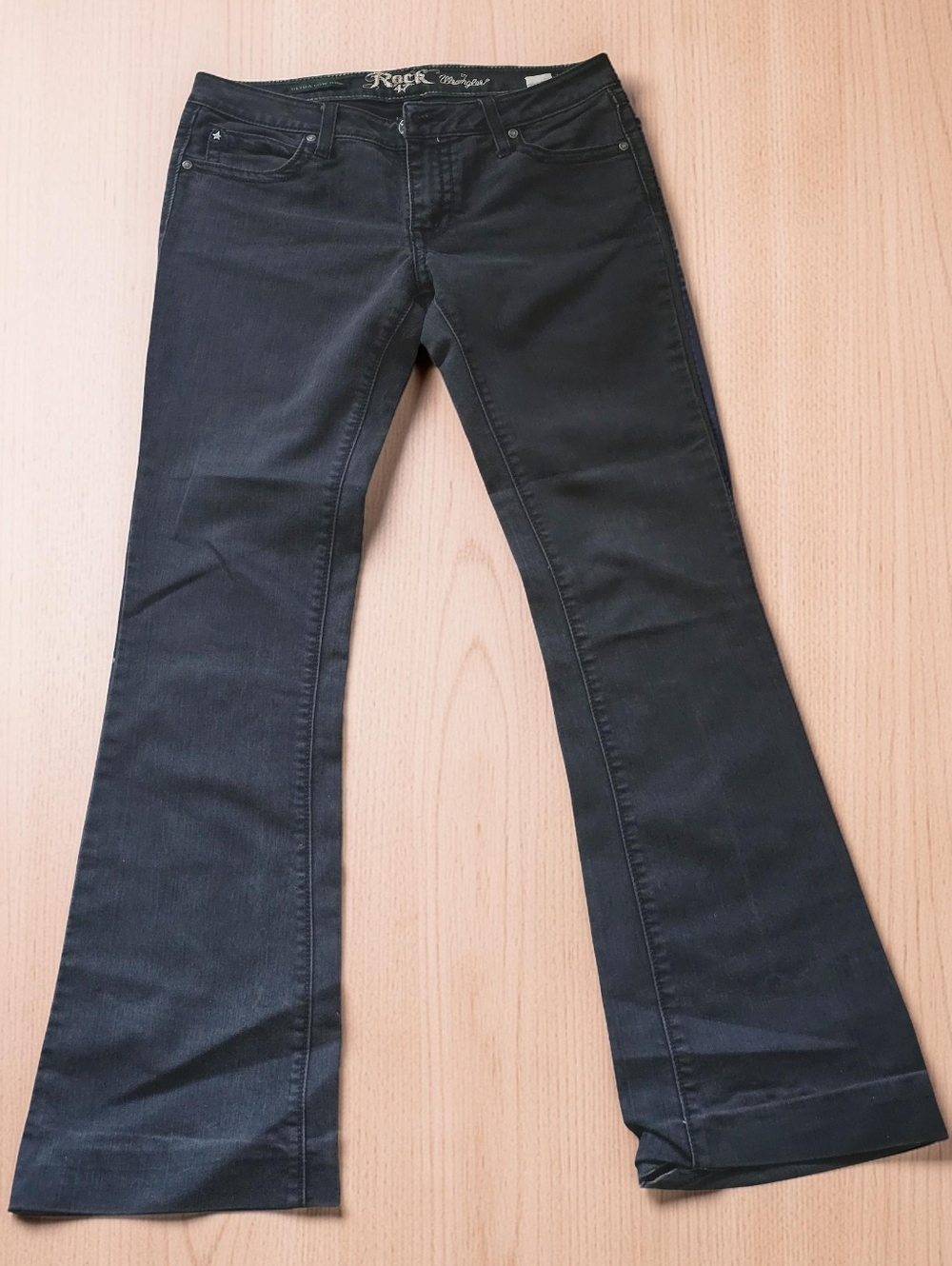 Rock 47 WRANGLER Black Flare Size 5x36 - Ultra Low Rise